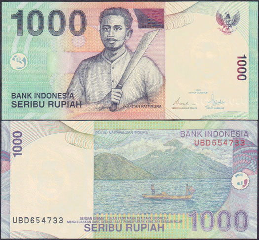 2005 Indonesia 1,000 Rupiah (Unc) L002036